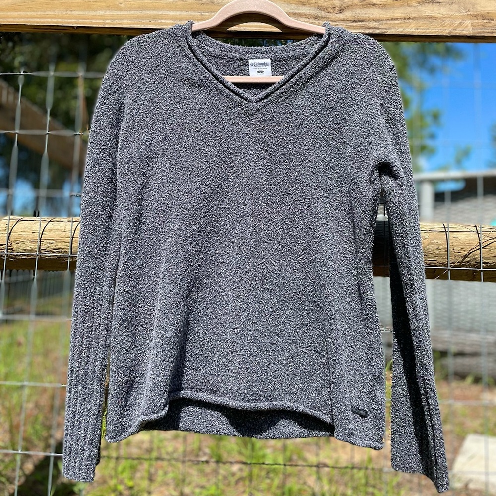 Gray Columbia sweater